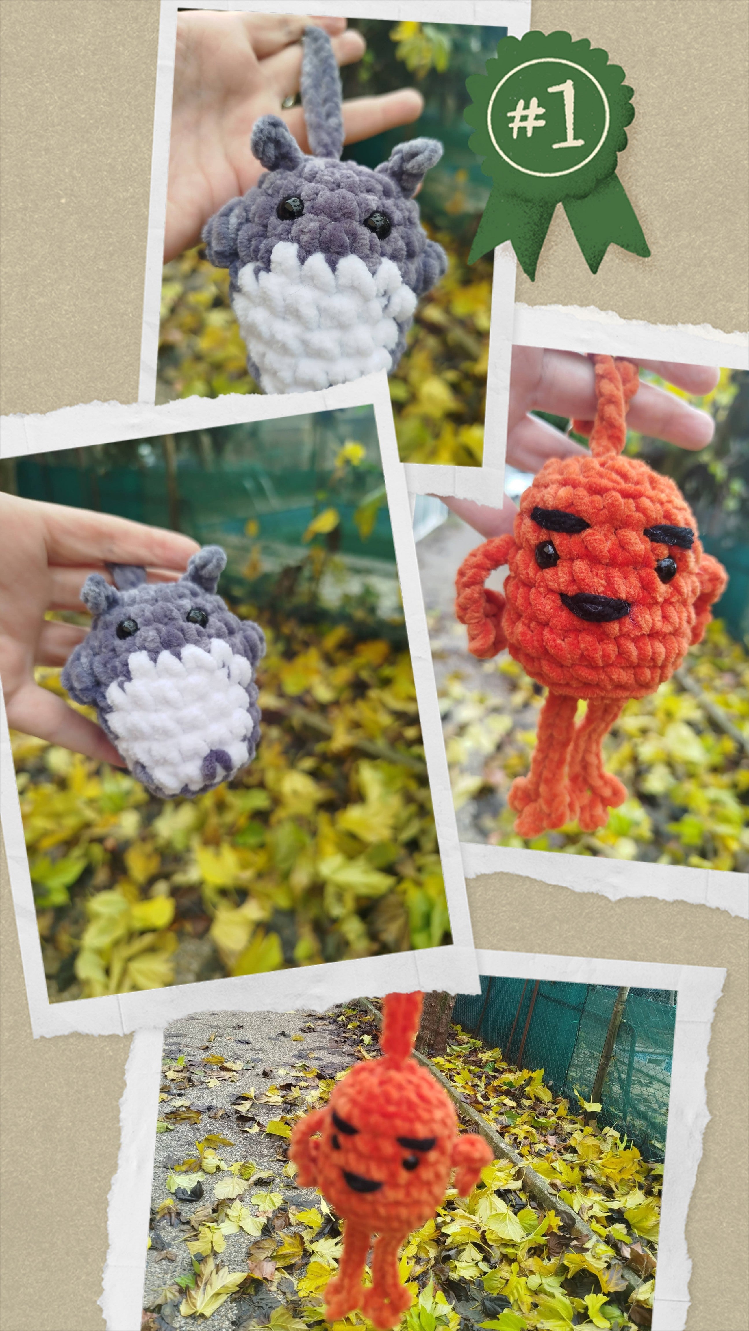 Bijoux de sac Totoro ou grenouille