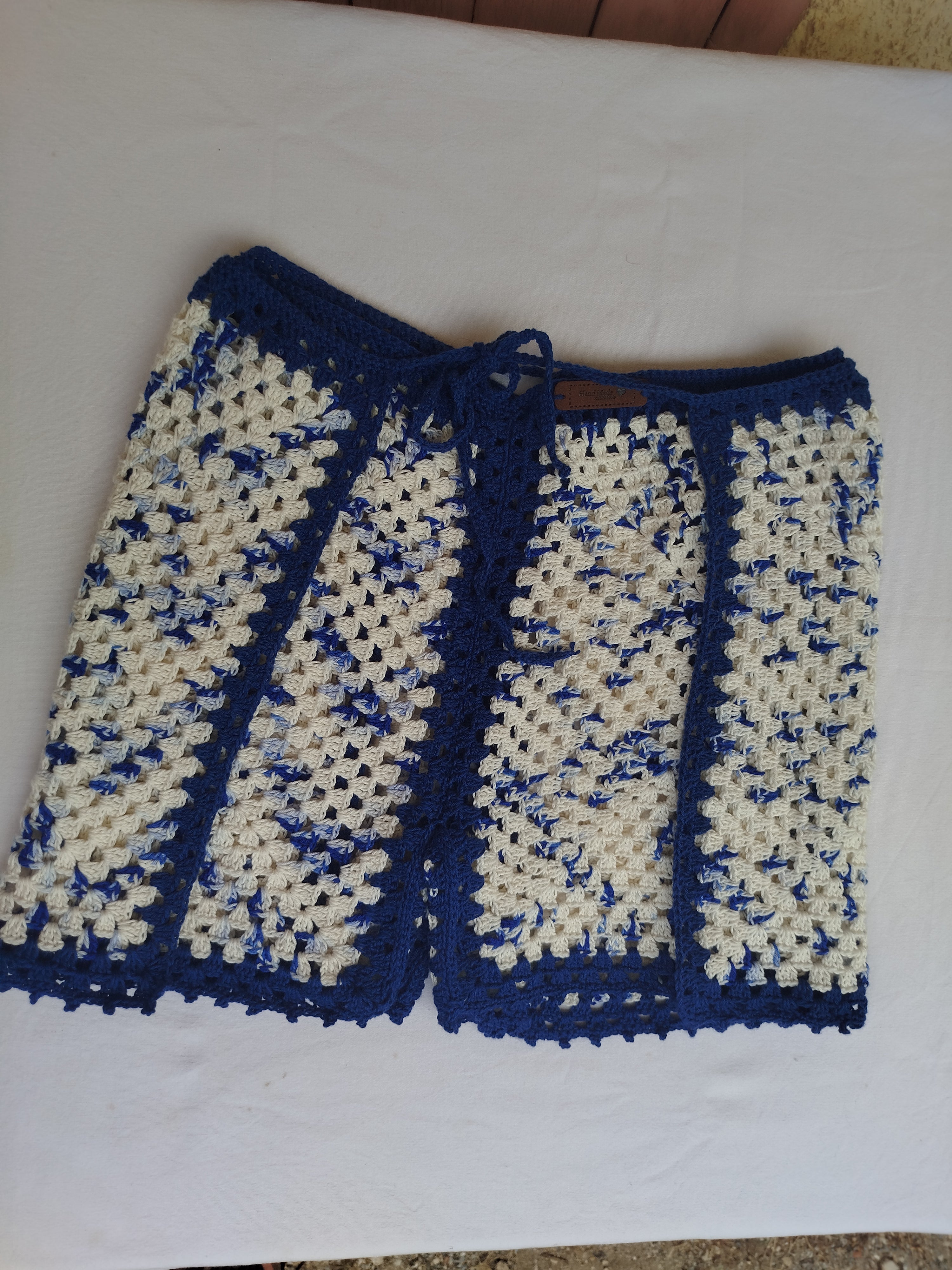 Short Riviera – Création artisanale au crochet