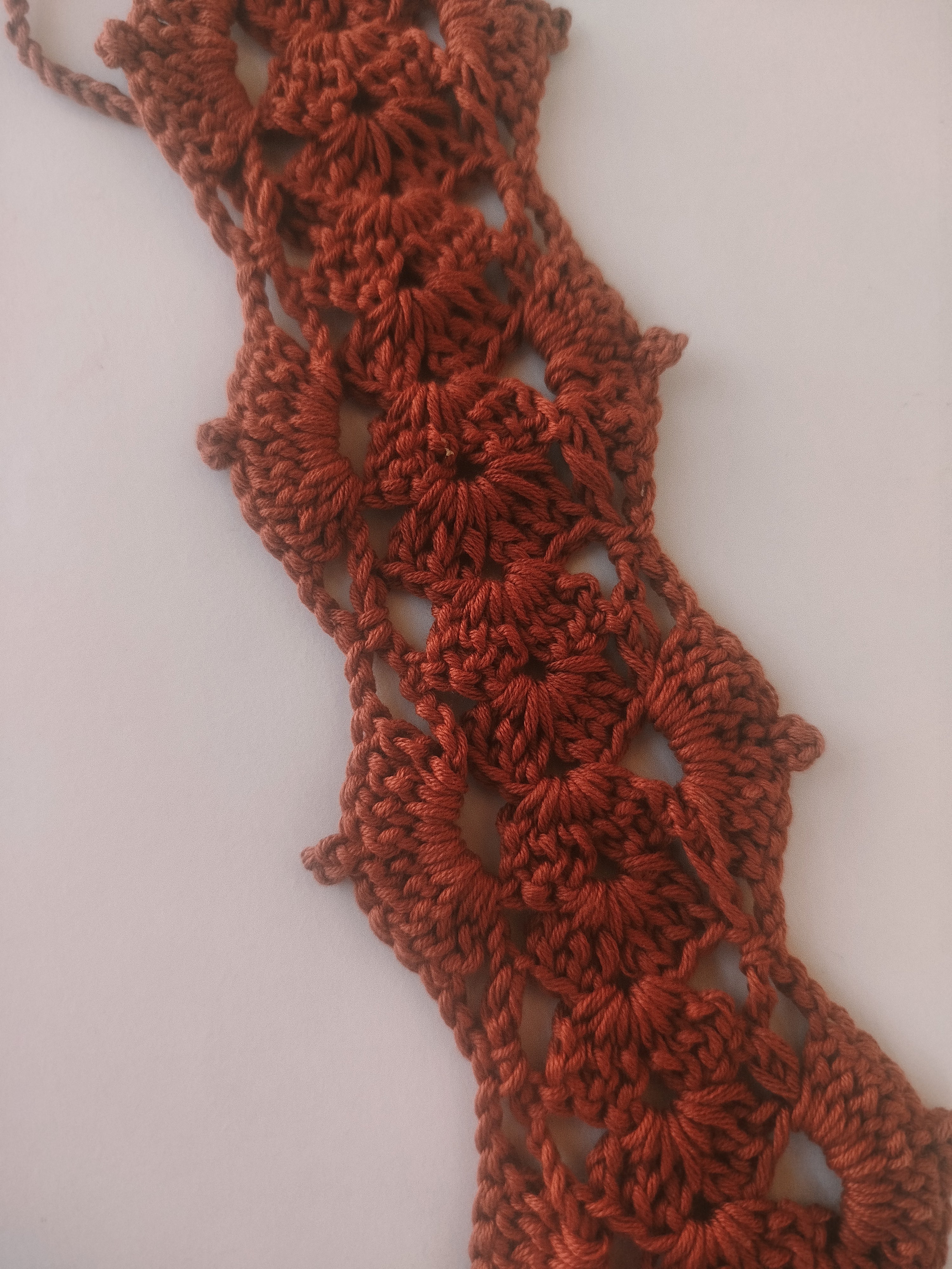 Crop top au crochet