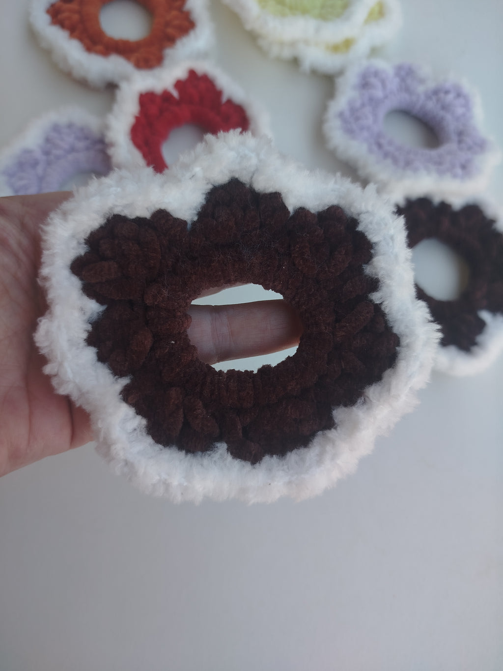 Chouchou au crochet