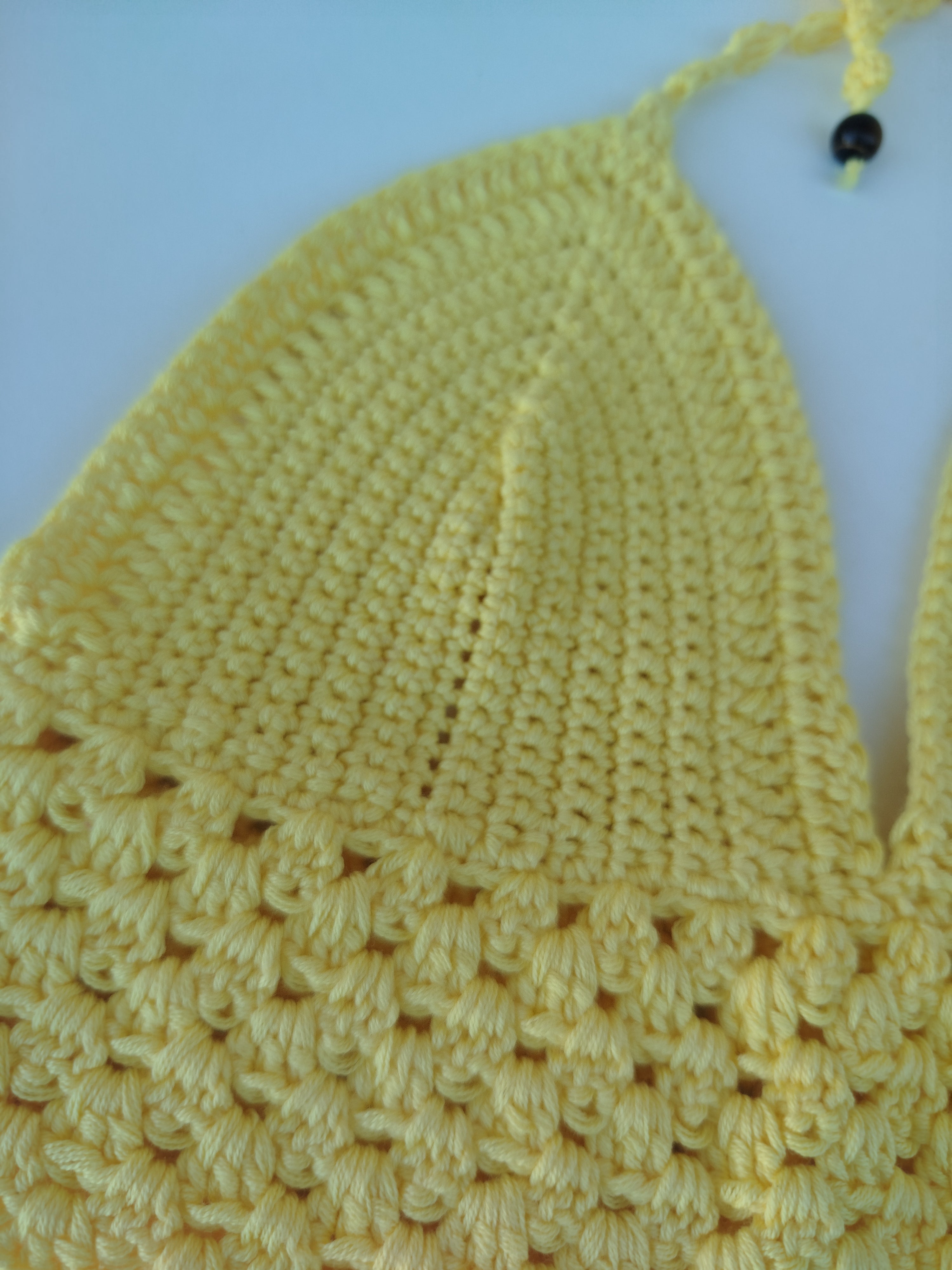 Crop top d'été jaune soleil ☀️