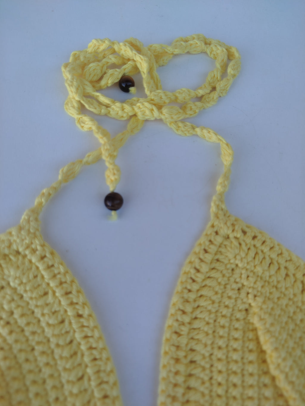 Crop top d'été jaune soleil ☀️
